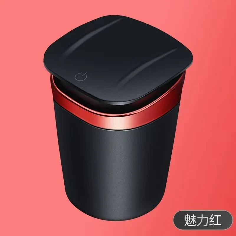 Senbolia Magnetic Induction LED Car Ashtray